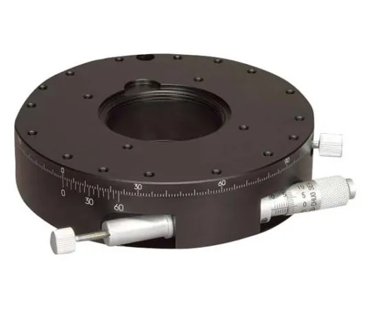 62-9898-39　Transmission Type Fine Rotation Stage (Φ125) Standard Micro　RS-111T