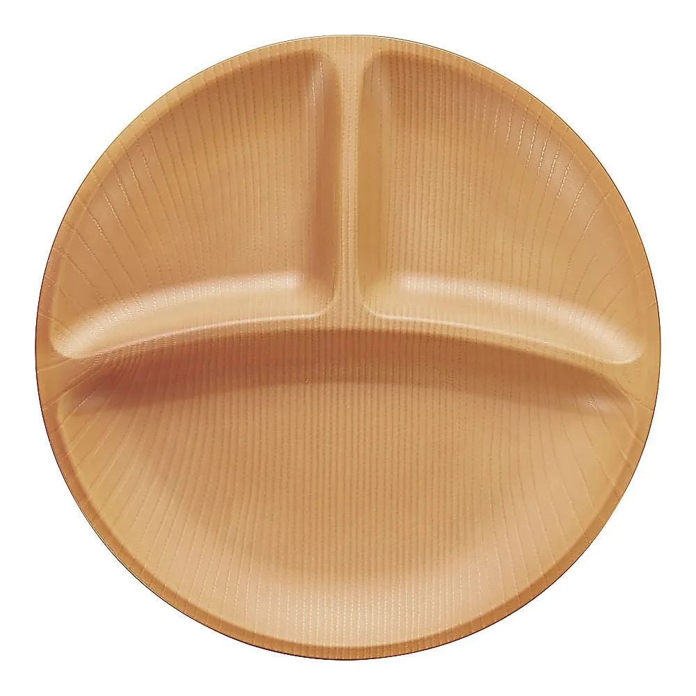 62-6852-26　Wallna 3 Pieces Partition Plate 25 cm Light Brown