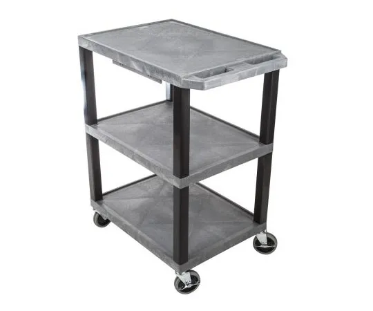 63-7546-51　RS PRO 3级PE架式小车，610 x 460mm,载重150kg　444-2391