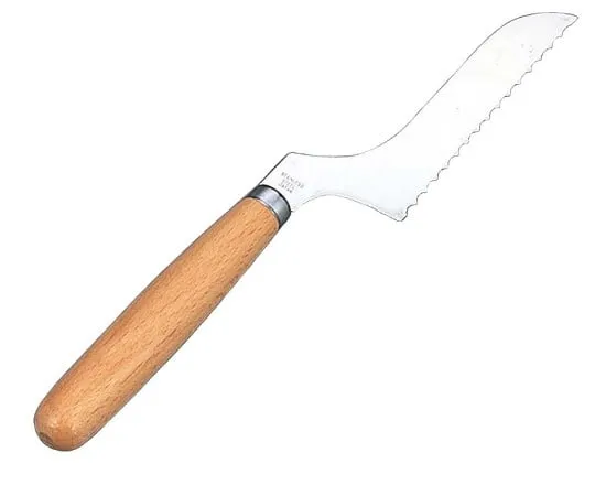 63-7124-52　Wooden Pattern Cheese Knife Total Length 190　5851500