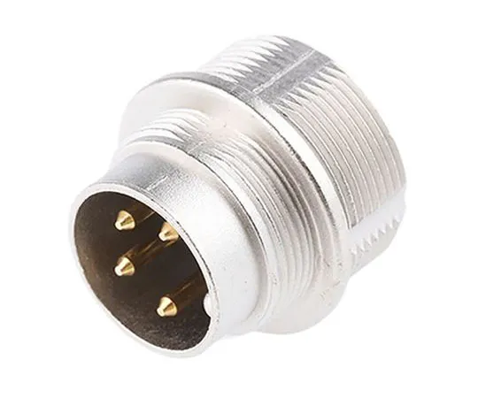 63-7615-15　Lumberg 4极丁插头，DIN EN 60529, 5A, 250 V acIP68　0314 04