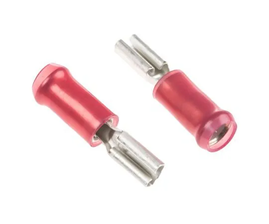 63-7681-73　TEConnectivityPIDG FASTON.110系列红色绝缘压痕收发器，2.79×0.79毫米，0.3毫米2至1.5毫米2,22AWG至　165566-2