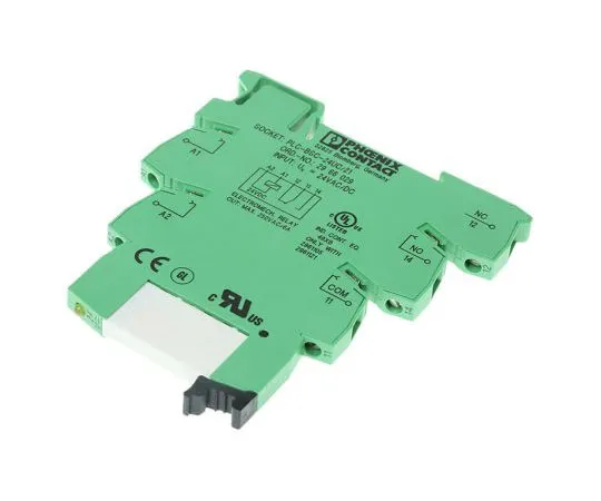 63-7502-99　菲尼克斯接触式PLC-RSC-24UC/21系列24V交流/直流DIN轨道接口继电器模块，SPDT　2966184