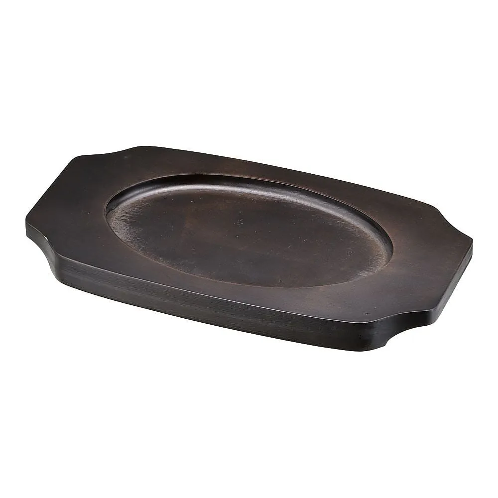 62-6822-10　Shenvald Oval Gratin Dish with Coupon for Dedicated Wooden Platform 1011-20