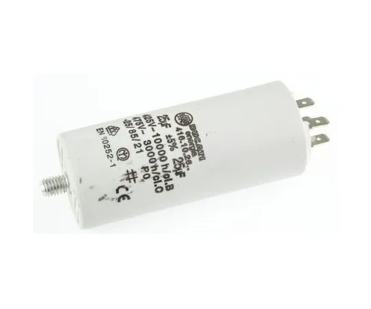 63-7519-81　Ducati Engia 25μF聚丙烯电容器PP450Vac±5%公差螺母4.16.10系列　4.16.10.26.64