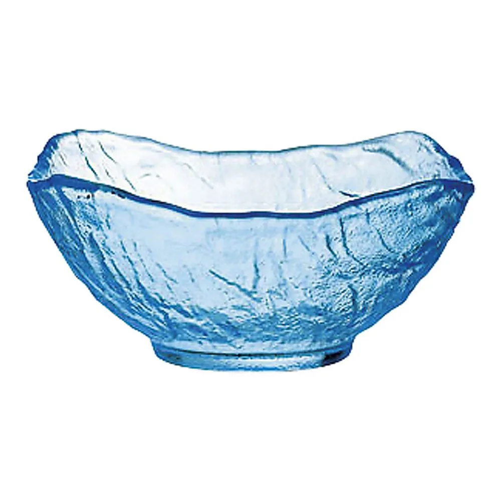 62-6835-29　Mineral Color Square Coupel 12 cm Blue　J8267