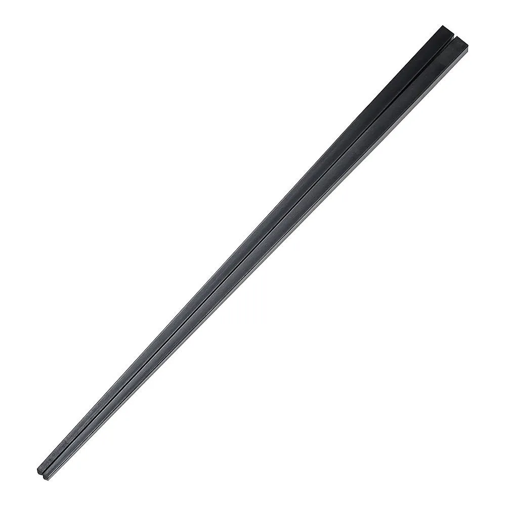 62-6725-66　New Ecolen Chinese Chopsticks Normal 23 cm Black (50 Pairs Included)
