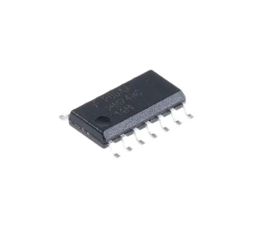63-7669-55　安森美半导体MM74HC14MX, Hex施密特触发器CMOS变频器，14引脚SOIC　MM74HC14MX