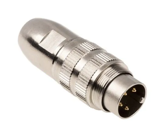 63-7615-23　Lumberg 4极丁插头，DIN EN 60529, 5A, 250 V acIP68,螺丝开启　0332 04