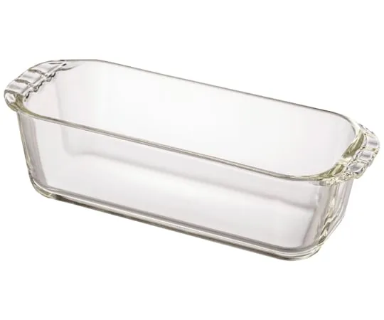 64-9711-24　Heat-Resistant Glass Pound Mold 850 mL 18 Pieces　HPND-85-BK