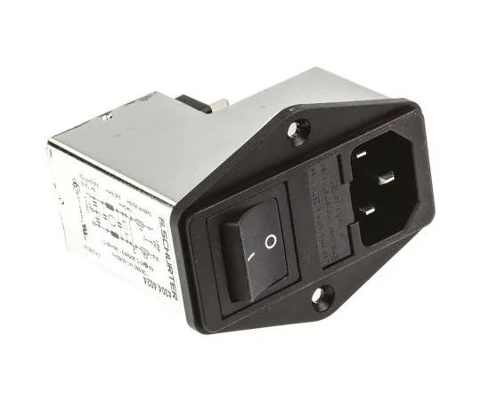 63-7585-67　公C14IEC过滤板安装5×20毫米，焊料，额定6A, 250 V交流电　4304.4024