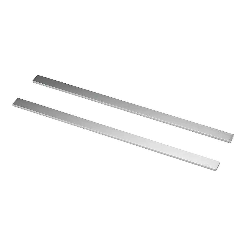 62-6552-96　Aluminum Cake Cut Ruler (2 Pieces, 1 Set) 6 mm Thickness