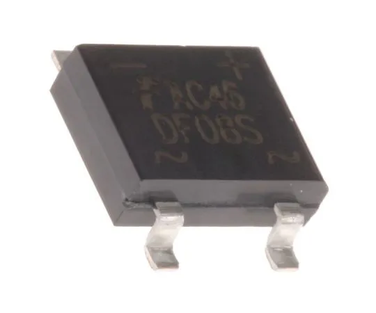 63-7669-48　安森美半导体DF08S,桥式整流器，1.5A800V,4引脚SDIP　DF08S