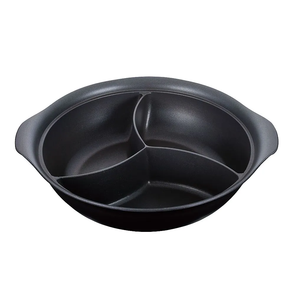 62-6787-16　UK Aluminum Hot Pan 3 Partition 30 cm