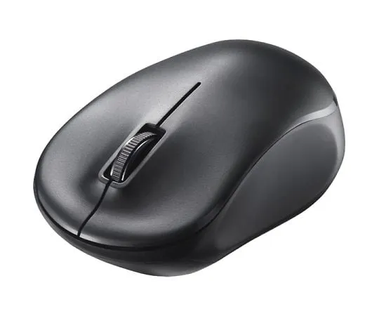64-3778-33　Wireless (2.4 GHz) IR LED Optical Mouse 3 Button/Long Battery Black　BSMRW100BK