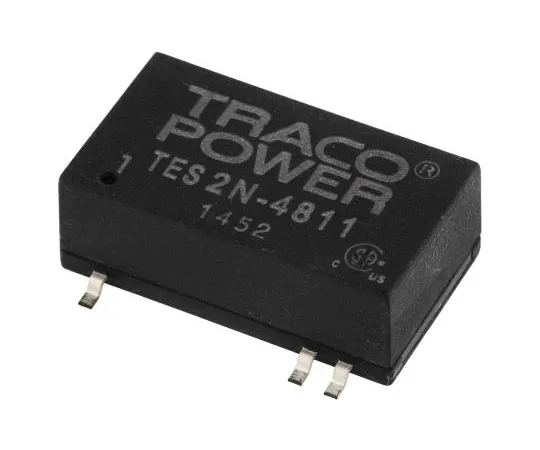 63-7599-57　TRACOPOWER TES 2N 2W隔离直流-直流转换器表面安装，电压在36→72 V直流，电压在5V直流　TES 2N-4811