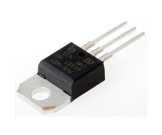 63-7580-31　T435-600T4A,600V, TRIAC,栅极触发器1.3V35mA,3引脚，通孔，TO-220ABSTMicroelectronics　T435-600T