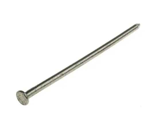 63-7518-39　RS亮钢圆钉;150mm x 6mm;500g包　384-9870
