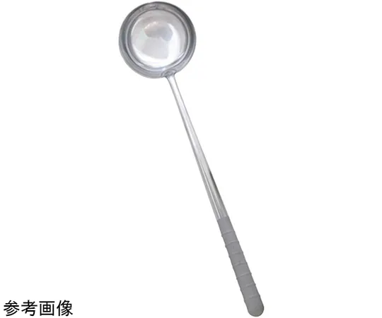 67-2412-38　All Stainless SteelBlast Finish Chinese Ladle Large