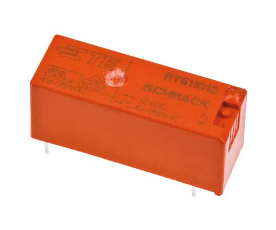 63-7602-79　TE Connectivity SPDTNon-LatchingRelay PCB Mount,12V直流线圈，8A　RY611012