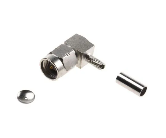 63-7532-36　半径右角50Ω电缆安装SMA连接器，限幅端RG188,RG316　R124172120W