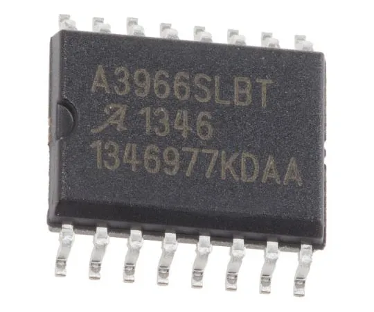 63-7682-74　快板微系统A3966SLBTR-T,步进电机驱动IC, 30 V 0.65A 16针，SOIC W　A3966SLBTR-T