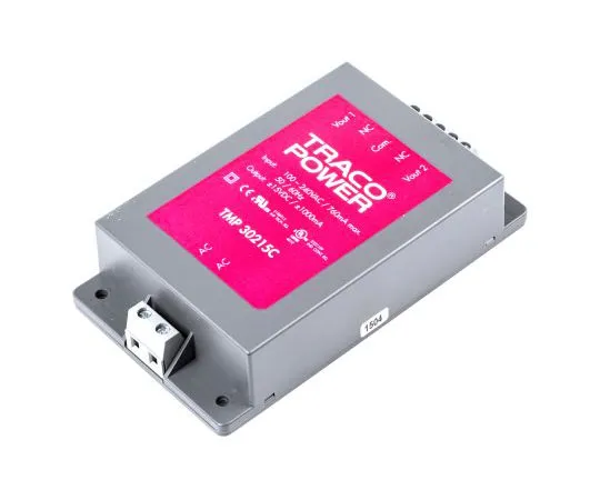 63-7654-79　TRACOPOWER30W双输出嵌入式开关模式电源SMPS,1A,±15V直流封装　TMP 30215C