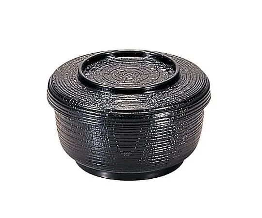 62-6854-18　Wariko Rice Dish Black　RHV35