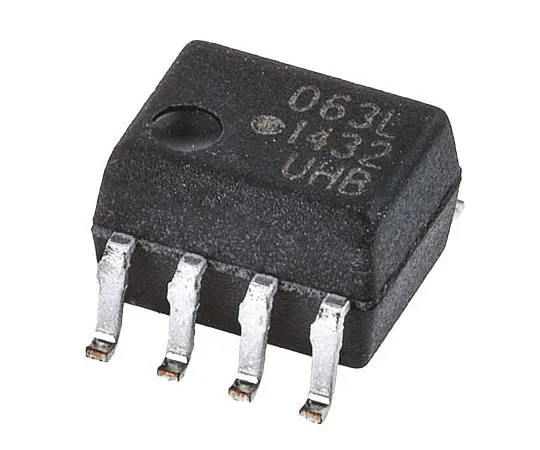 63-7628-33　Broadcom,HCPL-063L-000E直流输入晶体管输出双光耦合器，表面贴装，8针SOIC　HCPL-063L-000E