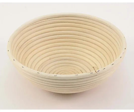 63-7149-07　Rattan Fermentation Basket Round Type VC-1-S Inner Dimensions φ190　8356610