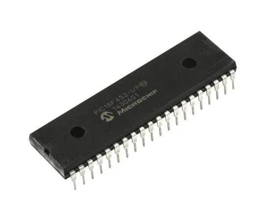 63-7563-72　单片机PIC18F452-I/P,8位PIC单片机，40MHz, 32 kB闪存，40针PDIP　PIC18F452-I/P