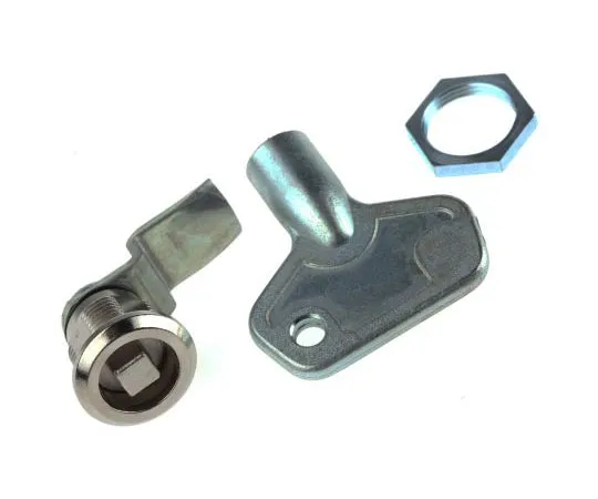 63-7501-38　EuroLocks a Lowe&Fletcher Group Companel Panel to Tongue Depth 12.8mm Nickel Camlock, Key to unlock　B236086