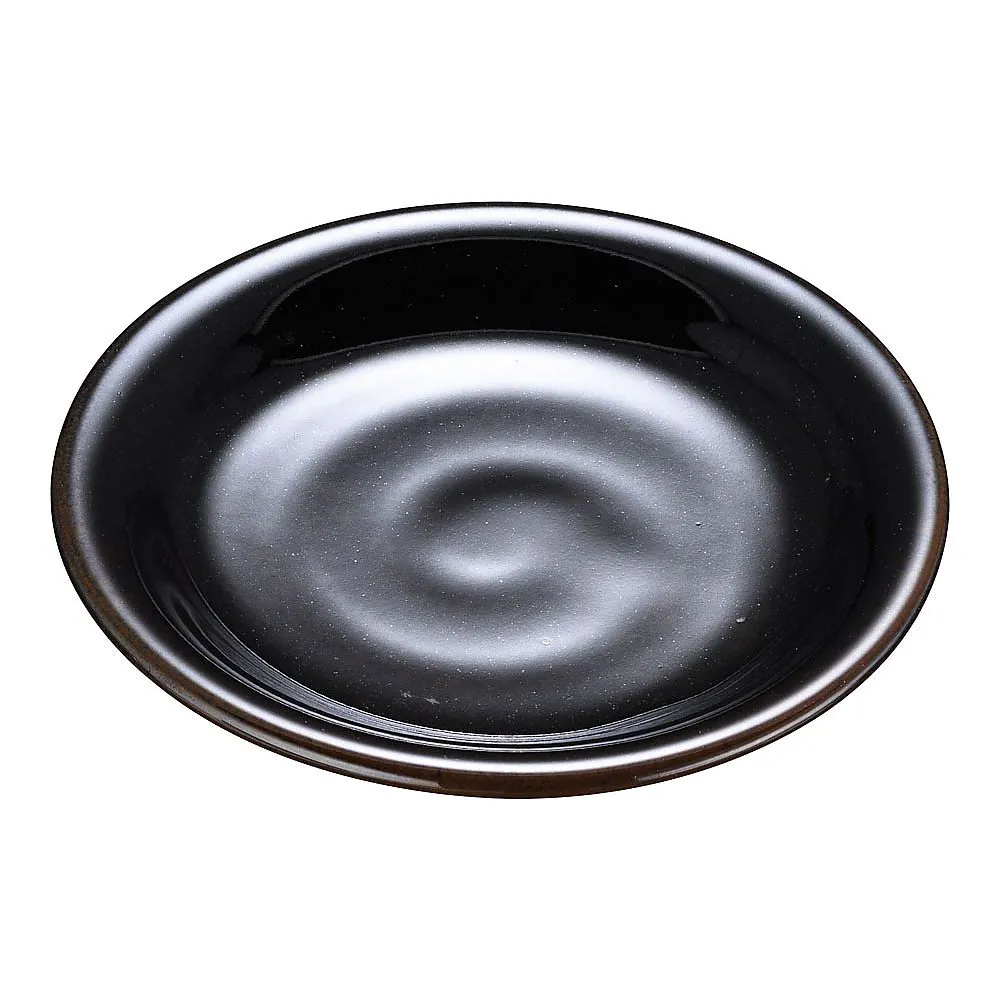 62-6841-34　Soba Kuromaru Small Plate　T03-243