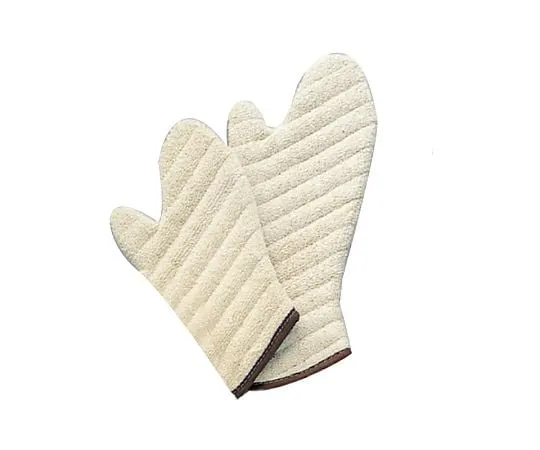 67-2411-68　Chick Tray Oven Mittens (1 Pair) Total Length 430 mm　OMTT-17