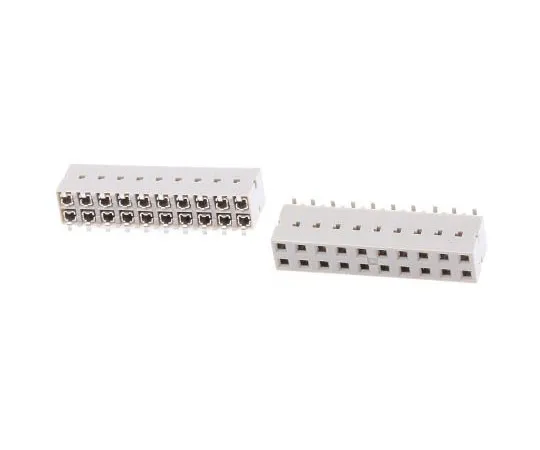 63-7674-13　安费诺FCI 2.54毫米间距20道2线直PCB插座，表面贴装，焊点终止　89898-310LF