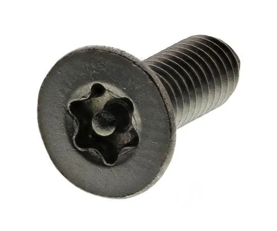63-7642-27　纯平不锈钢防夹安全螺丝，M4 x 12mm　621-2546