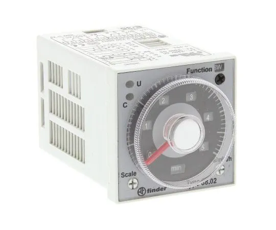 63-7619-11　Finder ON Delay多功能定时器继电器，11针连接器，0.05~10s,0.05~10h,0.05~10min,5~100h, DPDT,2　88.02.0.230.0002