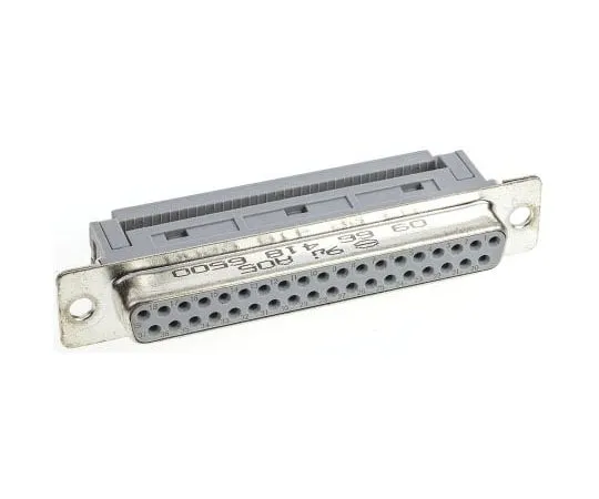 63-7538-97　绞合2.77毫米间距37路IDCD-Sub丝带电缆连接器，插座，金属外壳　9664186500