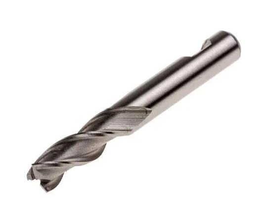 63-7611-42　RS PRO 48 mm HSS端铣刀，16mm切长，6mm切径，3个流道　523-0600