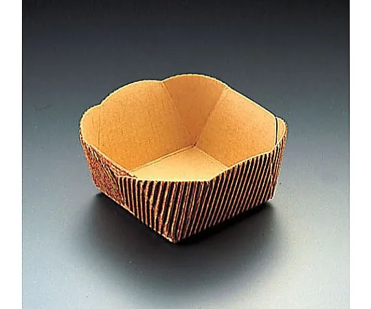 62-6576-97　Baking Tray Leaf Pattern Square Type CT-205 (50 Sheets)