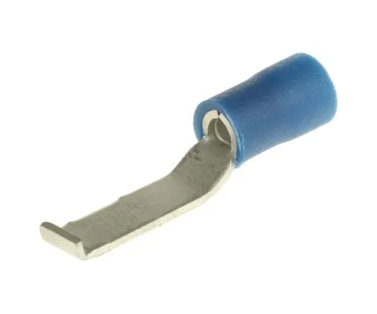 63-7646-36　RS PRO钩型绝缘压痕刀片端子16.8mm刀片长度，1.5mm2至2.5mm2,16AWG至14AWG,蓝色　624-1235