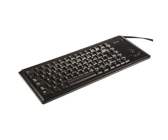 63-7560-70　樱桃红黑色PS/2紧凑型键盘，QWERTY (英国)　G84-4400LPBGB-2