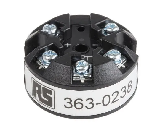 63-7507-41　PT100温度变送器，10→30 V直流，0→+70°C　363-0238
