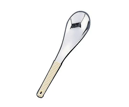 62-6790-45　18-8 Flavor Douraku Renge Spoonless Ivory