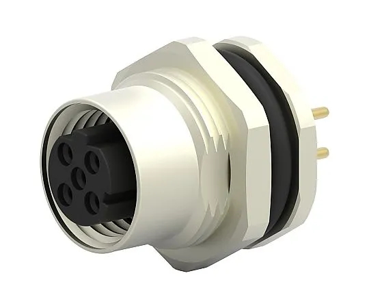 65-1636-80　Sensor Connector M 12 RCPT4 POS Panel　T4141512041-000