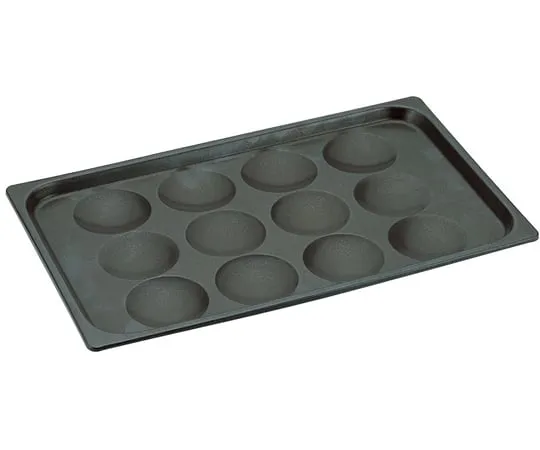 67-2397-56　Ceramic Processing Aluminum Egg Bread 1/1 Size (12 Pieces)　SH-1901AES