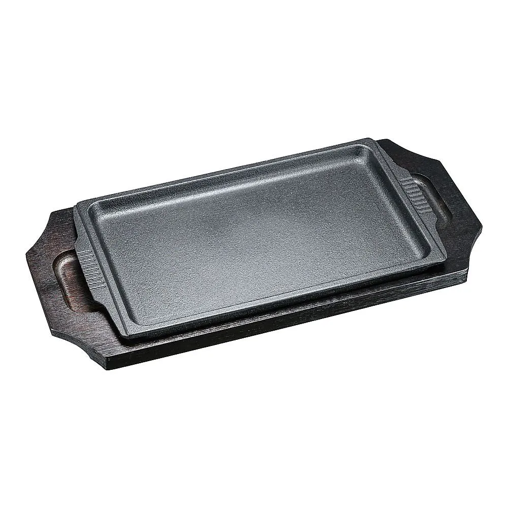62-6731-58　Steak Plate Square Type 28 cm　08-28