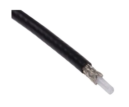 63-7607-81　RS PRO Black Unterminated to UnterminatedRG179同轴电缆75Ω2.8mm OD 50m　521-7950