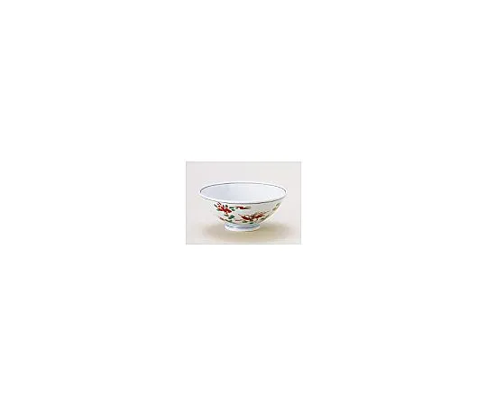 62-6843-81　Akae Hanatori Rice Bowl　AZ89-10