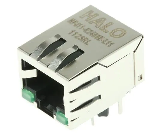 63-7659-09　光环电子FastJack系列，女性RJ45连接器　HFJ11-E2450E-L11RL
